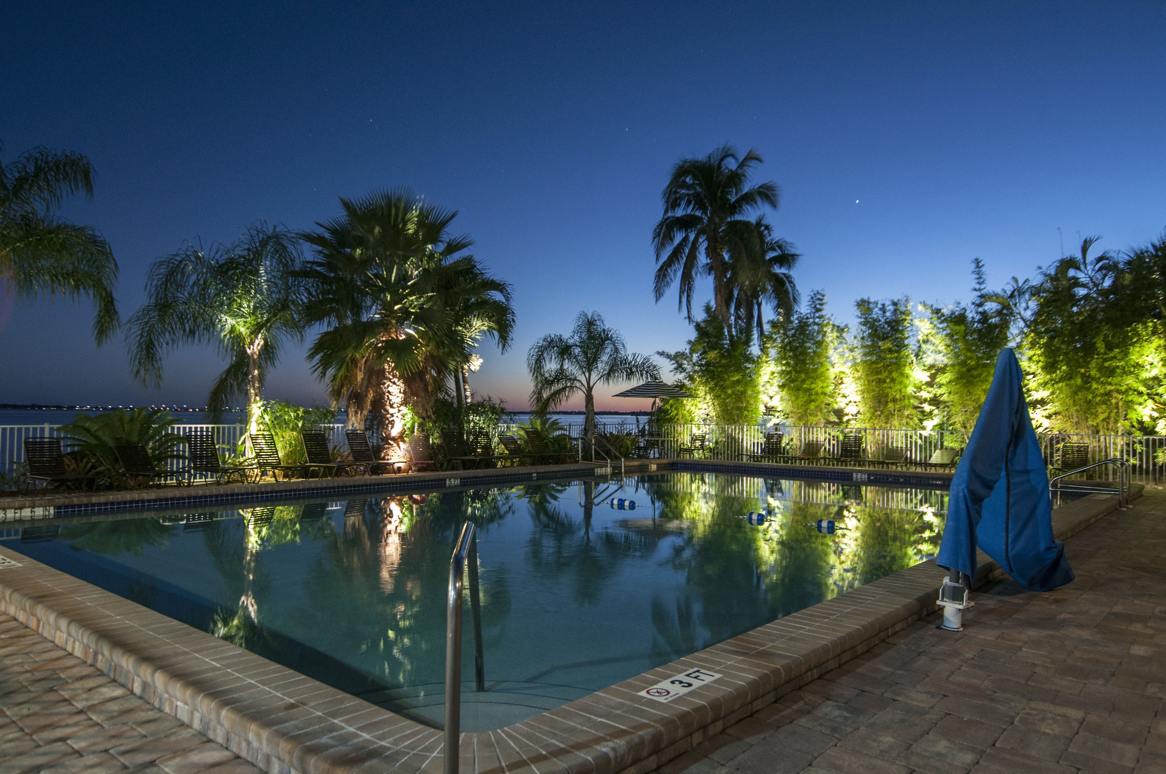 myers fort waterfront western loungers pool sun outdoor