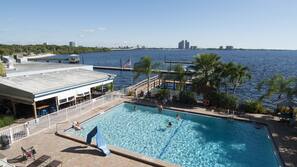 myers fort waterfront western loungers pool sun outdoor