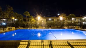 Indoor pool, 2 outdoor pools, sun loungers