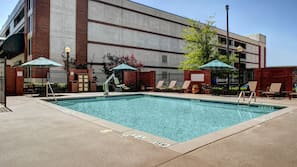 atlanta hyatt place buckhead pool umbrellas pm open outdoor am