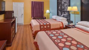 Desk, iron/ironing board, rollaway beds, free WiFi