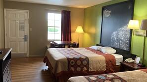 Desk, iron/ironing board, rollaway beds, free WiFi