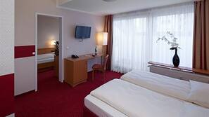 Biancheria da letto ipoallergenica, minibar, una cassaforte in camera