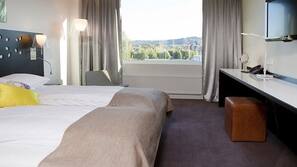 Literie de qualité supérieure, surmatelas, minibar
