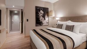 Premium bedding, down duvet, pillow top beds, minibar