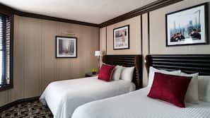 Premium bedding, pillowtop beds, minibar, in-room safe