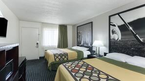 Desk, iron/ironing board, free WiFi, linens