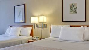 Premium bedding, blackout drapes, iron/ironing board, free WiFi