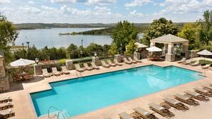 Indoor pool, outdoor pool