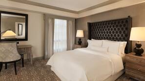 Pillow top beds, minibar, in-room safe, desk
