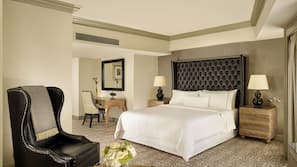 Pillow top beds, minibar, in-room safe, desk