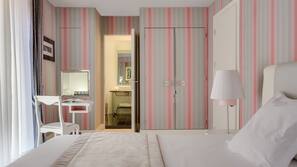 Premium bedding, minibar, in-room safe, desk