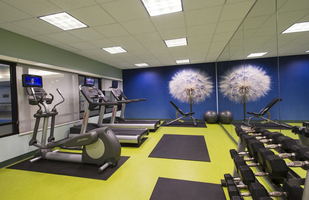 Fitness facility, Springhill Suites by Marriott Lawrence