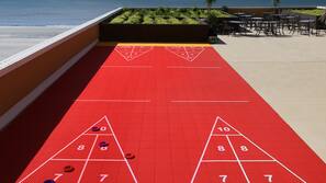 Indoor pool, seasonal outdoor pool, free cabanas, pool umbrellas