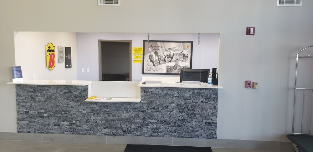 Reception, Super 8 by Wyndham Amarillo West