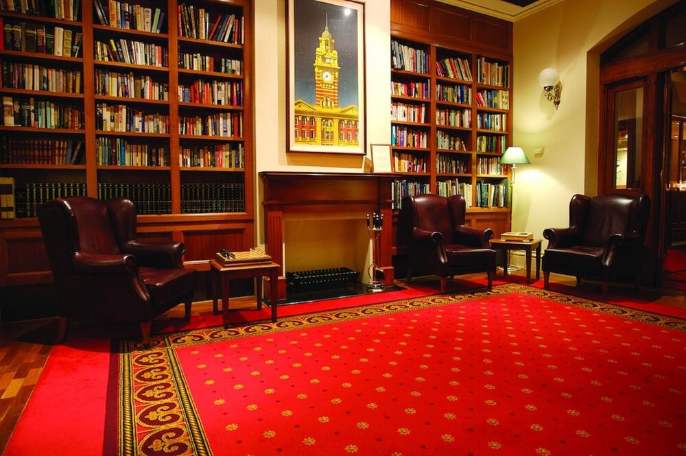 Lobby sitting area, Grand Hotel Melbourne