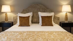 Hypoallergeen beddengoed, pillowtop-bedden, een minibar