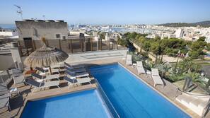 2 piscinas al aire libre, sombrillas, tumbonas