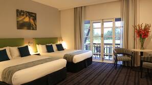 In-room safe, desk, blackout curtains, iron/ironing board