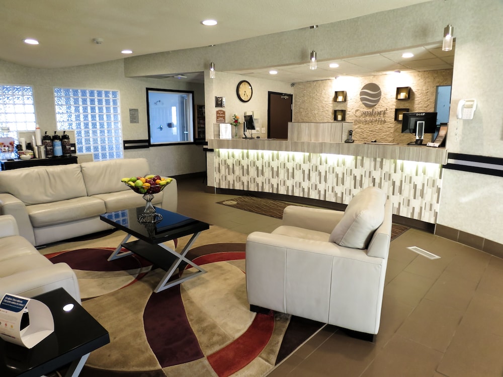 Lobby sitting area, Comfort Inn & Suites Medicine Hat