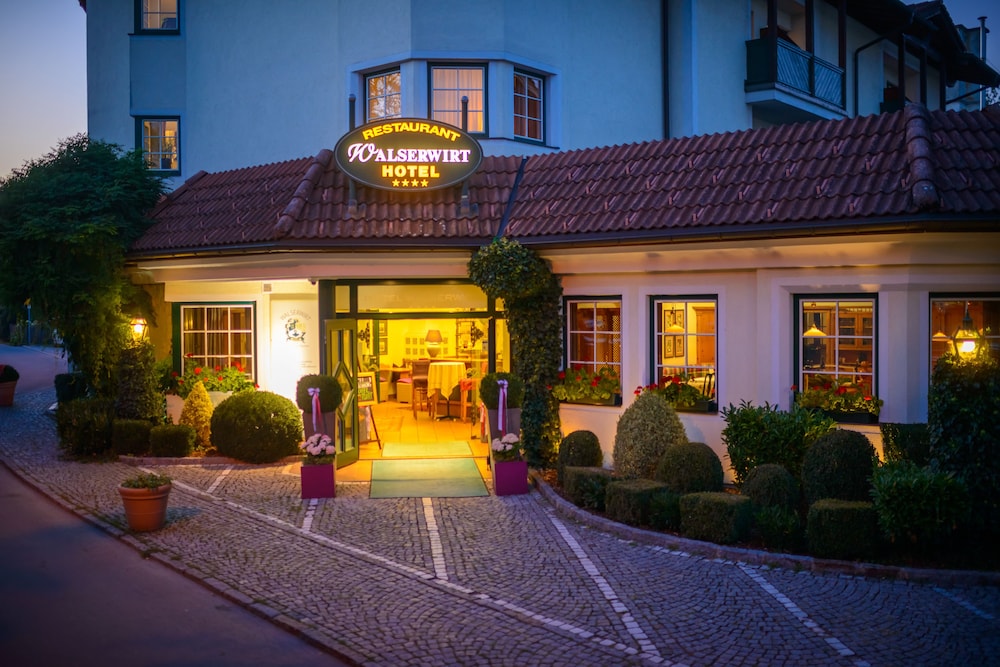 Front of property - evening/night, Hotel Walserwirt