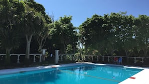 Seasonal outdoor pool