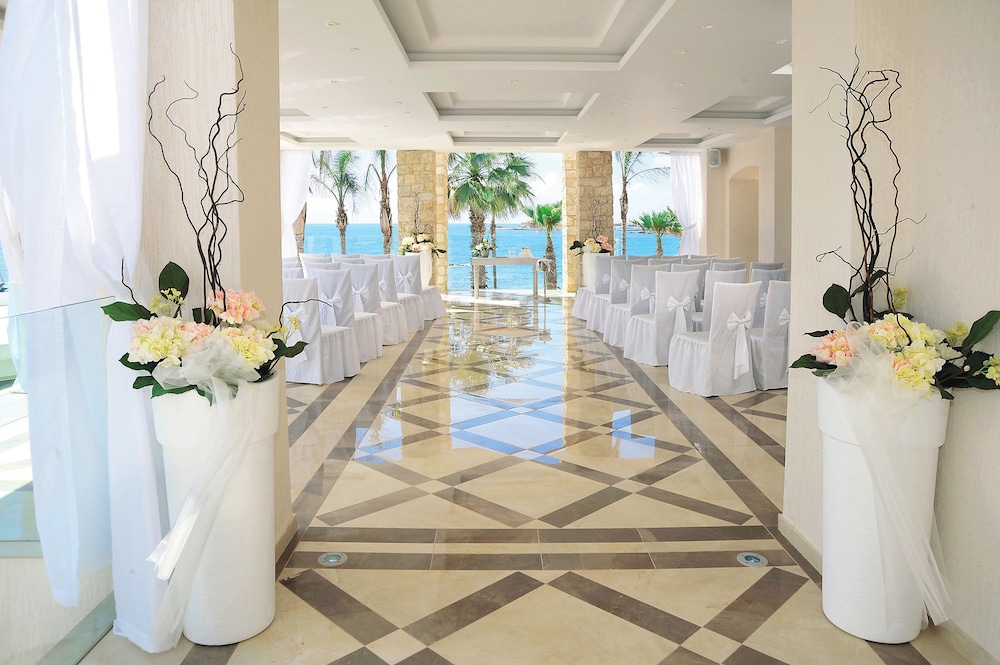 Outdoor wedding area, Alexander The Great Beach Hotel