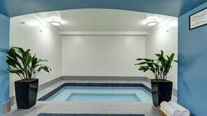 Indoor spa bath