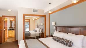 In-room safe, blackout curtains, iron/ironing board