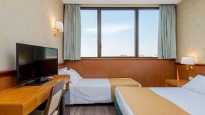 Biancheria da letto di alta qualità, una cassaforte in camera