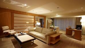 1 quarto, roupas de cama premium, frigobar, cofres nos quartos