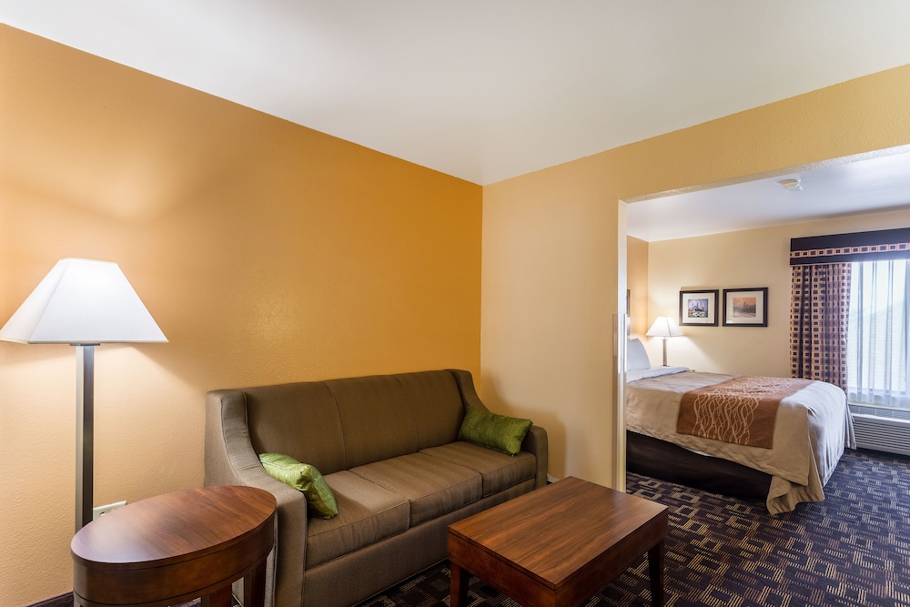 Living area, Comfort Inn & Suites North Aurora - Naperville