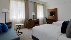 Premium bedding, down duvet, minibar, in-room safe