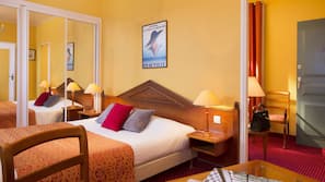 Minibar, coffre-forts dans les chambres, décoration personnalisée