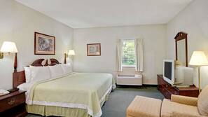 Premium bedding, in-room safe, desk, laptop workspace