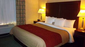 In-room safe, desk, iron/ironing board, free cribs/infant beds