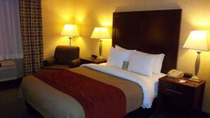 In-room safe, desk, iron/ironing board, free cribs/infant beds