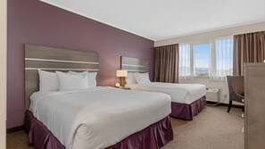 Premium bedding, down comforters, in-room safe, laptop workspace