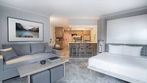 In-room safe, iron/ironing board, Internet, linens
