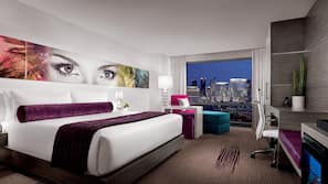 Premium bedding, pillowtop beds, minibar, in-room safe