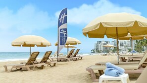 Beach nearby, white sand