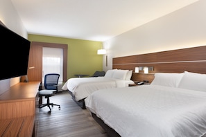 Standard Room, 2 Queen Beds | Desk, iron/ironing board, free cribs/infant beds, free WiFi