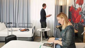 Minibar, in-room safe, desk, blackout curtains