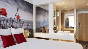 Minibar, in-room safe, desk, blackout curtains
