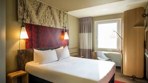 In-room safe, desk, blackout curtains, iron/ironing board