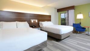 In-room safe, desk, laptop workspace, blackout drapes