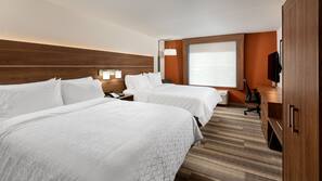 In-room safe, desk, blackout curtains, iron/ironing board