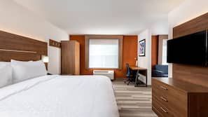 In-room safe, desk, blackout curtains, iron/ironing board