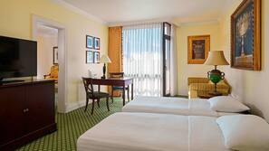 Premium bedding, minibar, in-room safe, desk