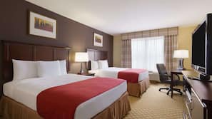 Premium bedding, in-room safe, desk, laptop workspace